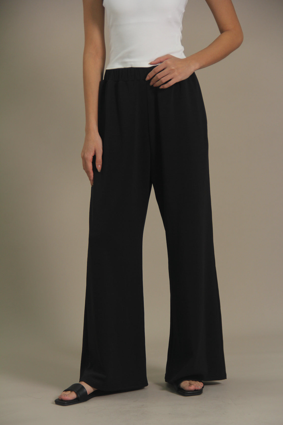 Cloud Soft Touch Modal Wide-leg Pant