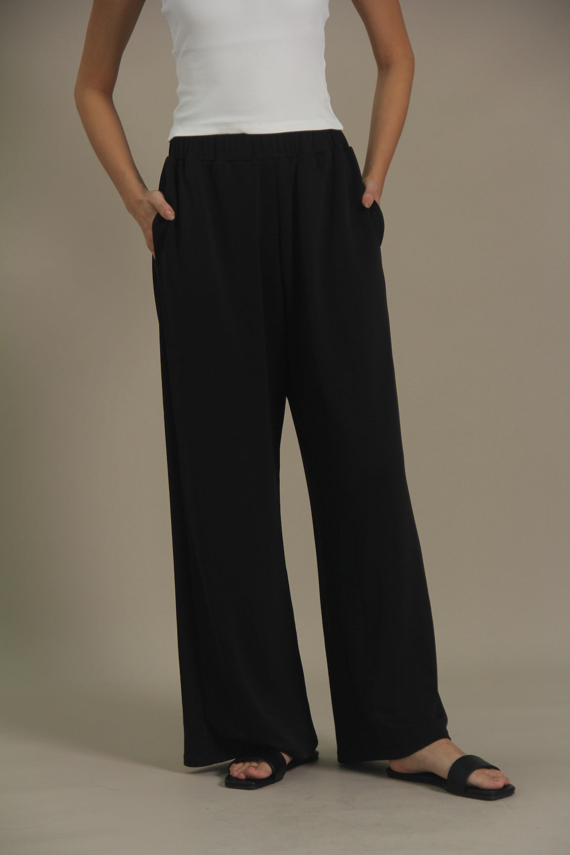 Cloud Soft Touch Modal Wide-leg Pant