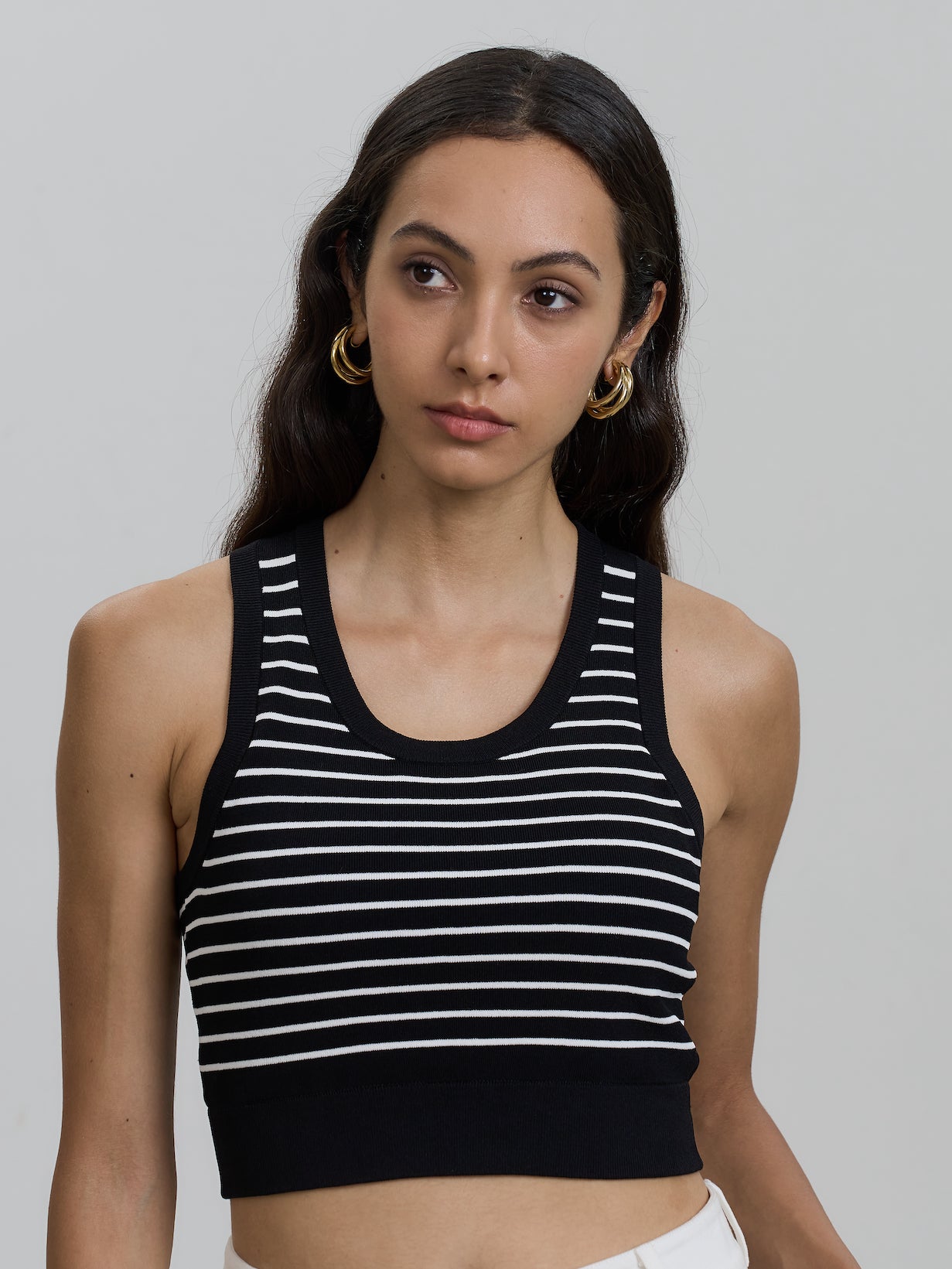 Mia Padded Knit Top