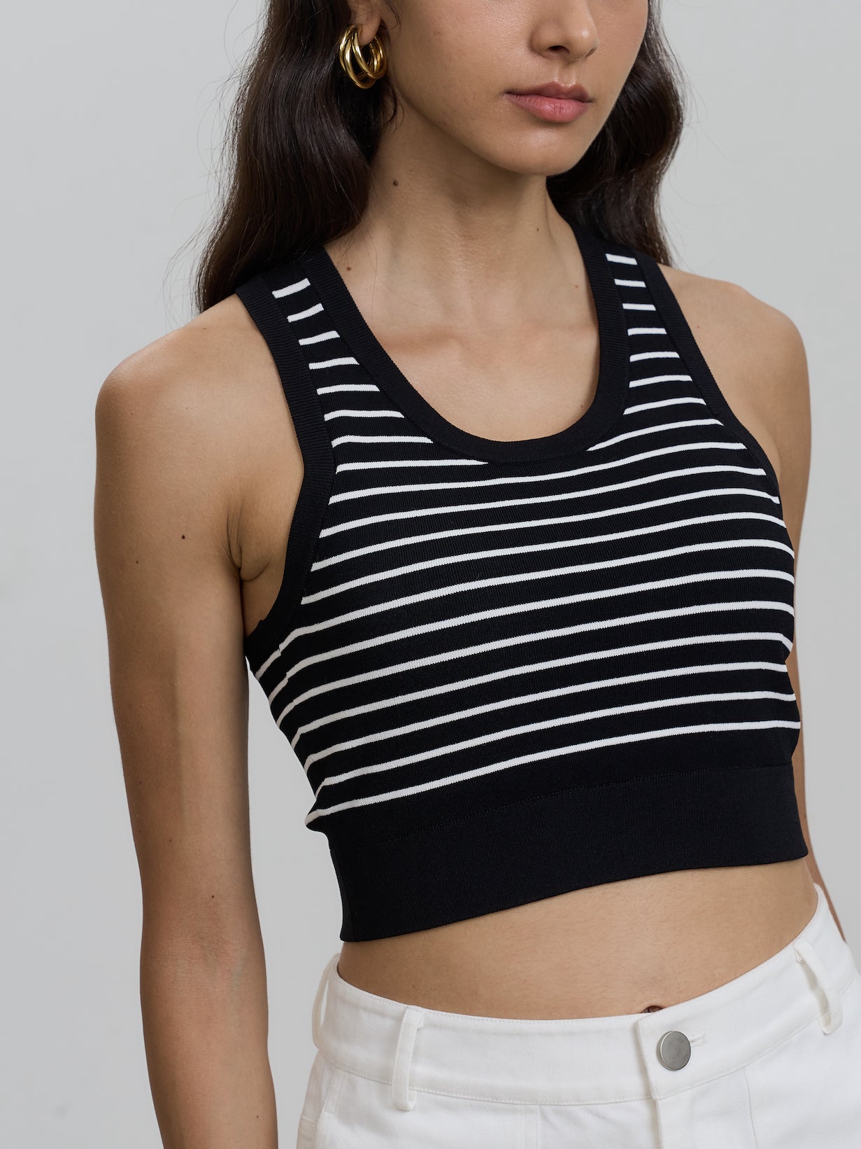 Mia Padded Knit Top