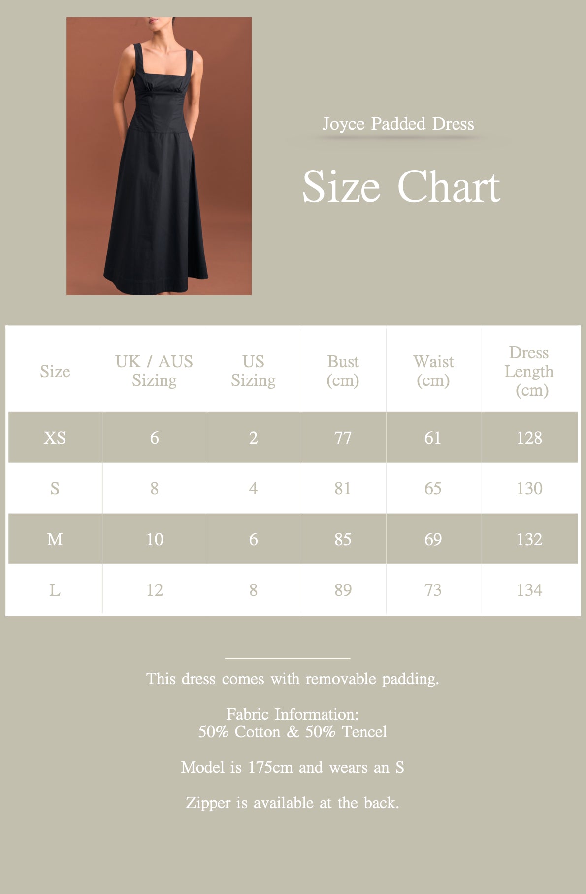 Joyce Padded Dress