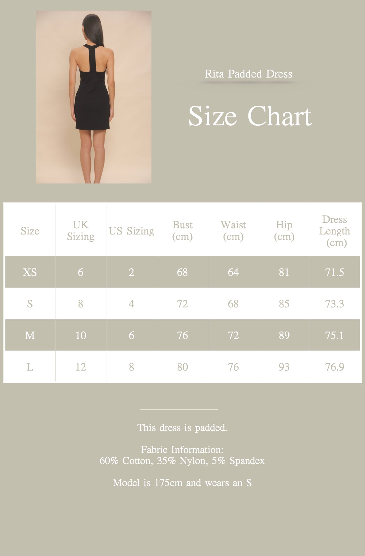 Rita Padded Dress