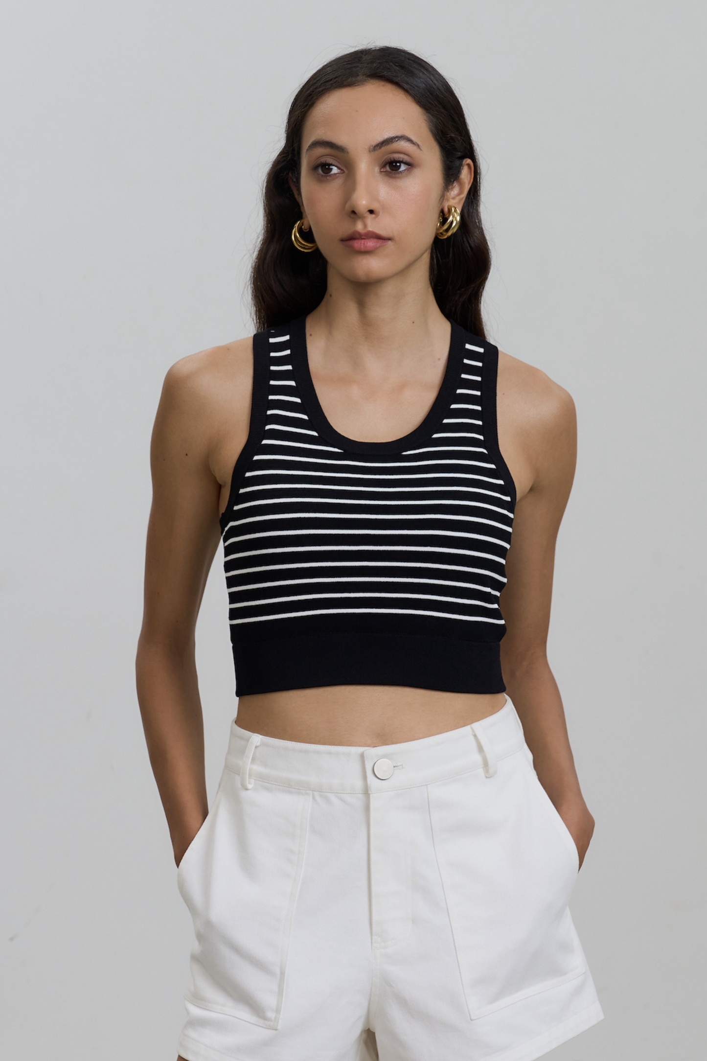 Mia Padded Knit Top