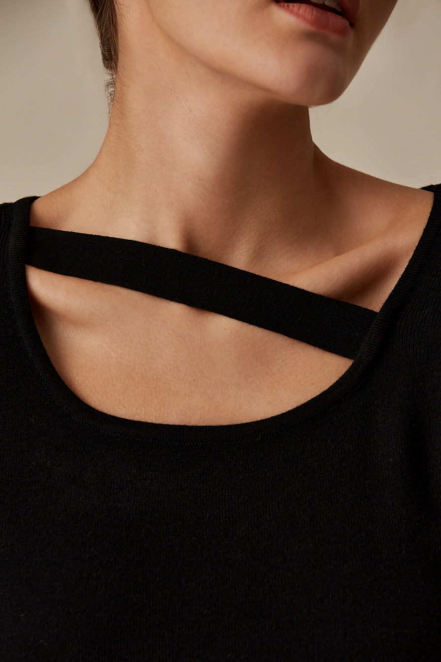 Teia Long Sleeve Wool Knit