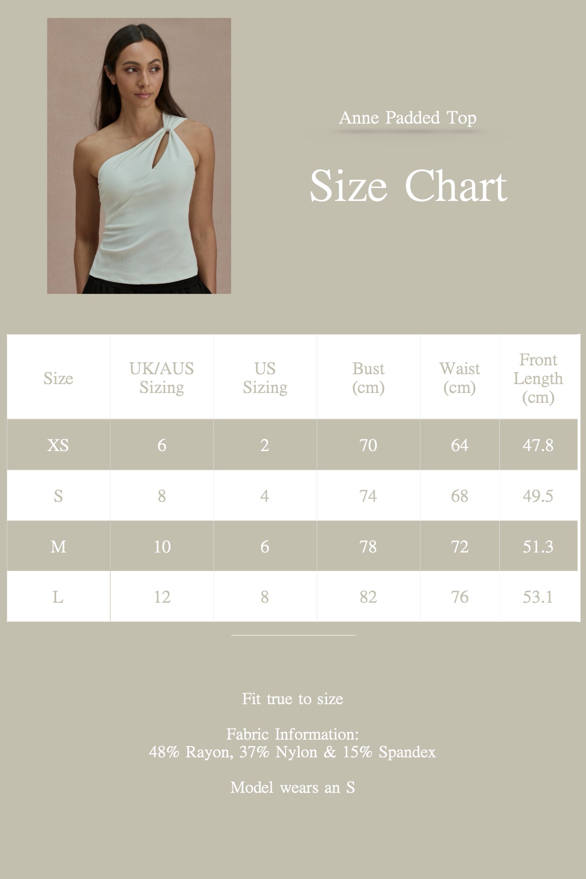 Anne Padded Top