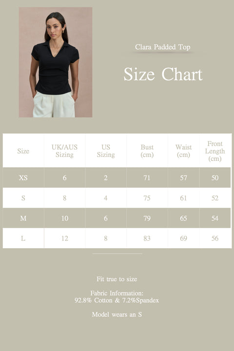 Clara Padded Top