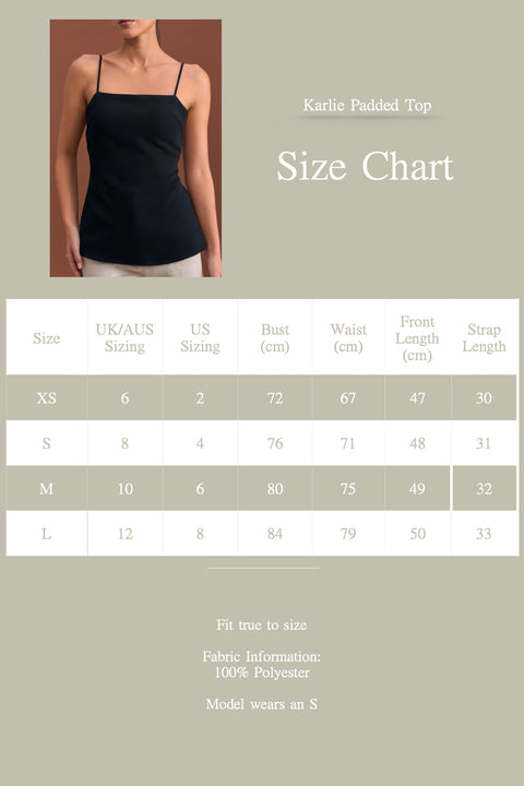 Karlie Padded Top