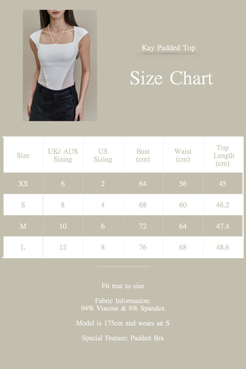 Kay Padded Top