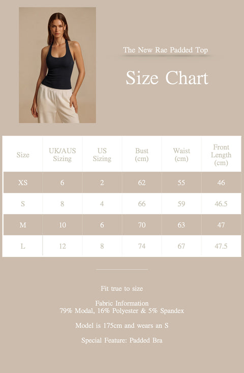 The New Rae Padded Top