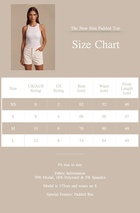 The New Rita Padded Top