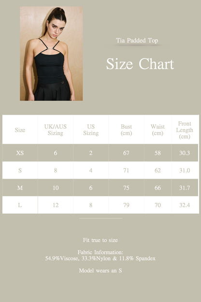 Tia Padded Top