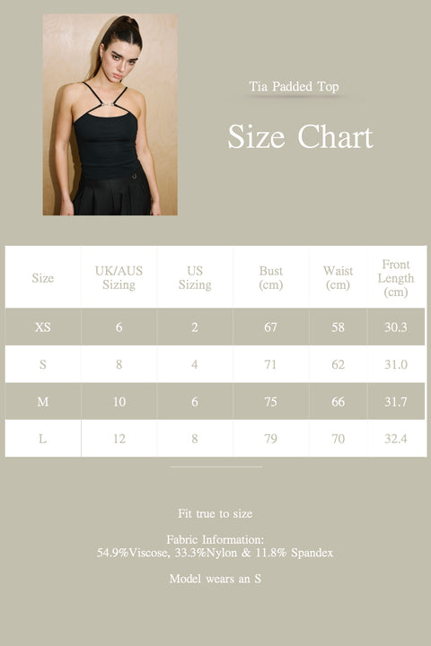 Tia Padded Top