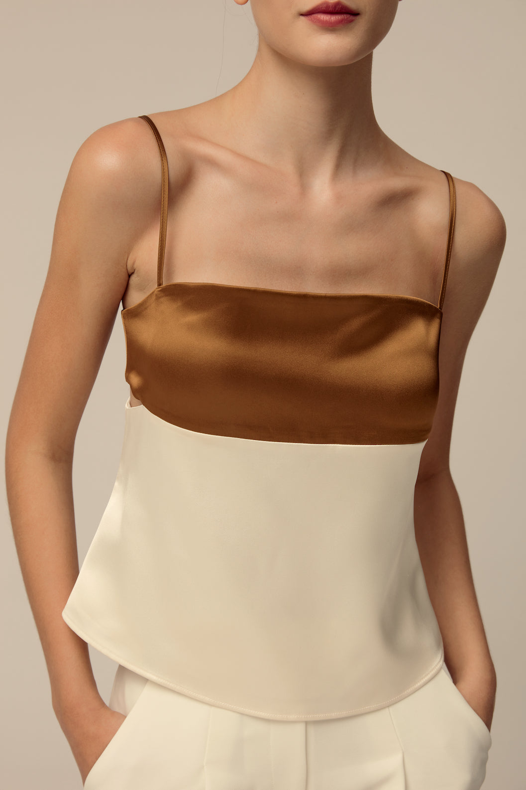 Colette Satin Top